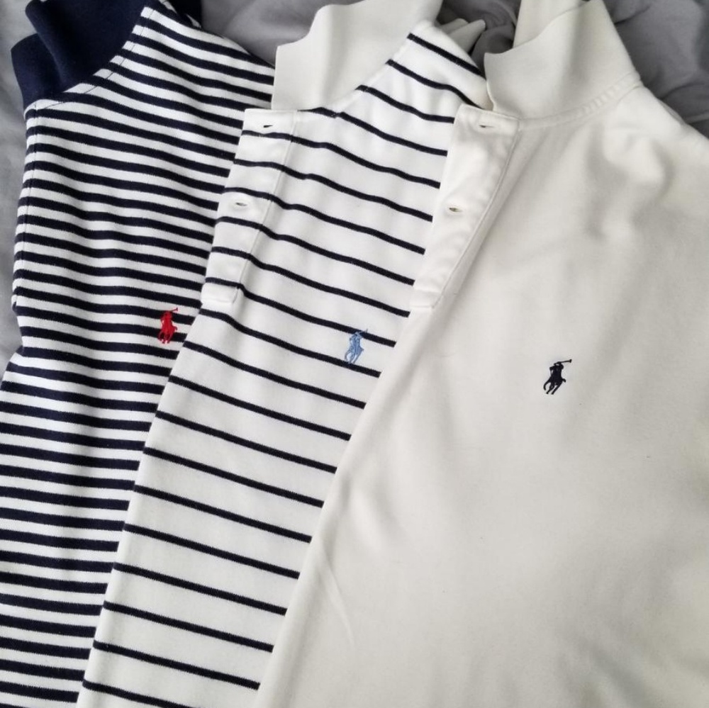 3-Ralph Lauren Polo Shirts